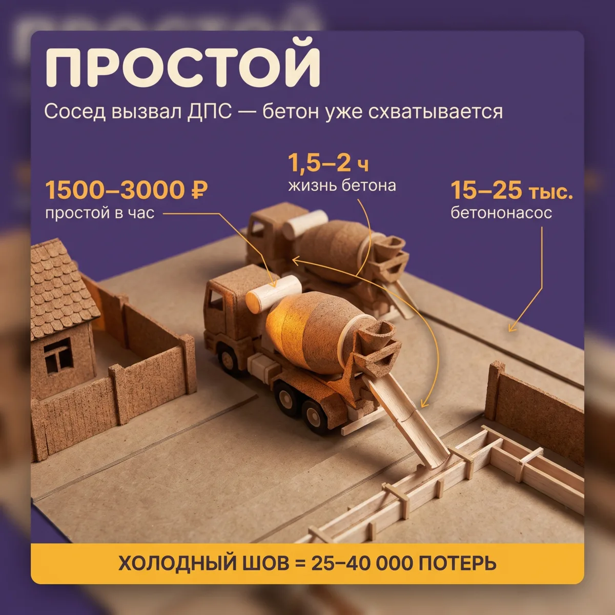 🚛 Миксер перекрыл улицу на 3 часа: кто платит за простой и скандал