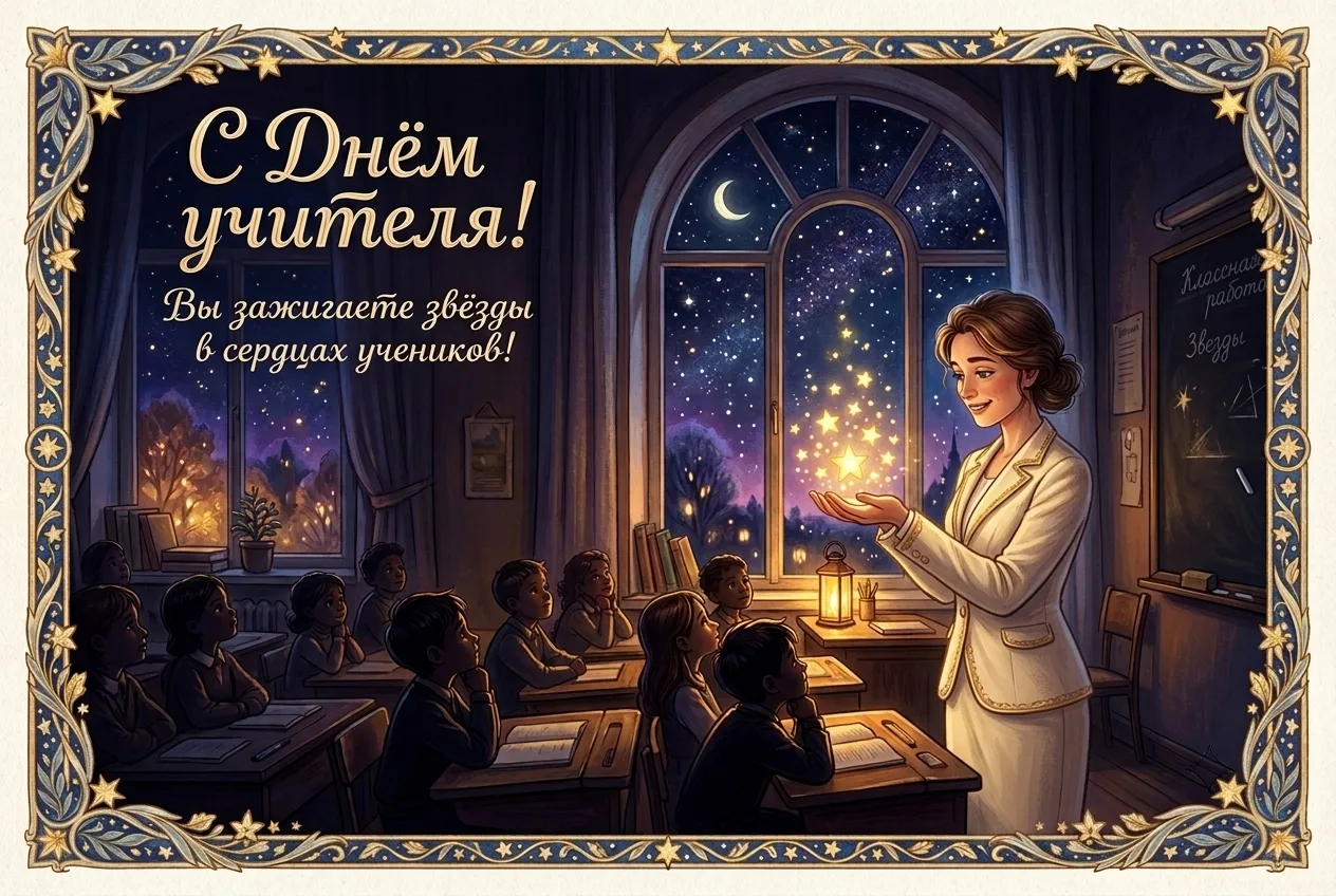 С Днём учителя! 💐