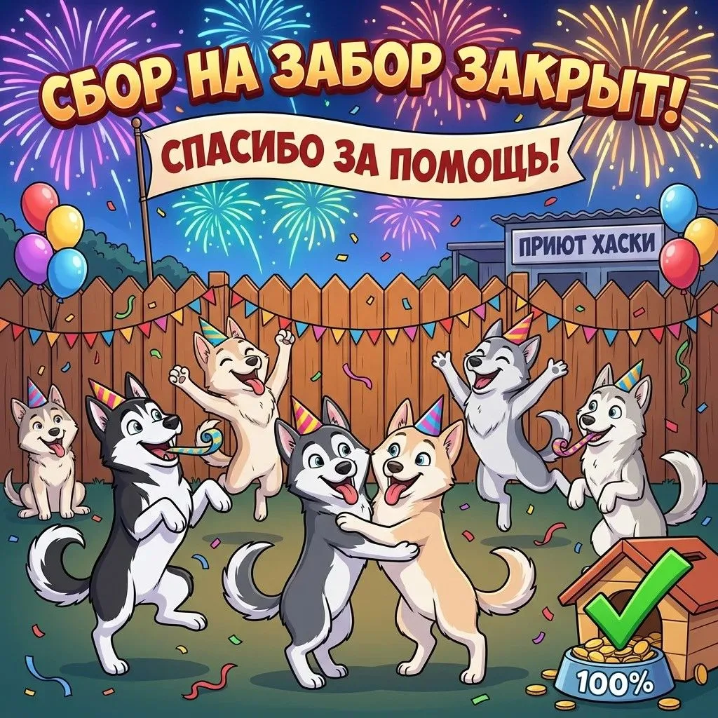 СБОР на ЗАБОР закрыт!