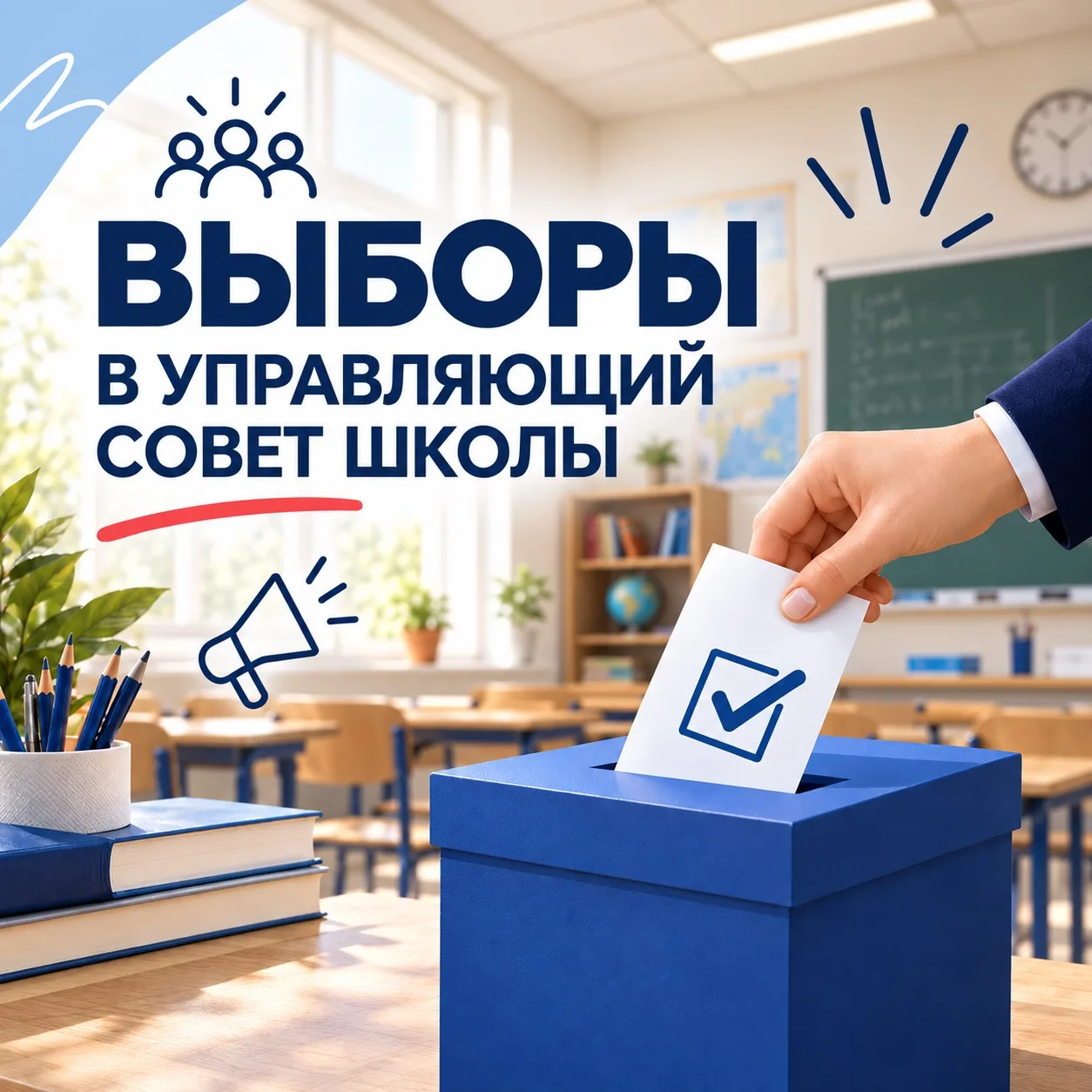 📣 Выборы в Управляющий совет школы!