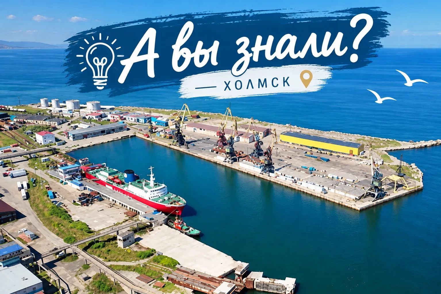 🌊 А ВЫ ЗНАЛИ? | ХОЛМСК 💙