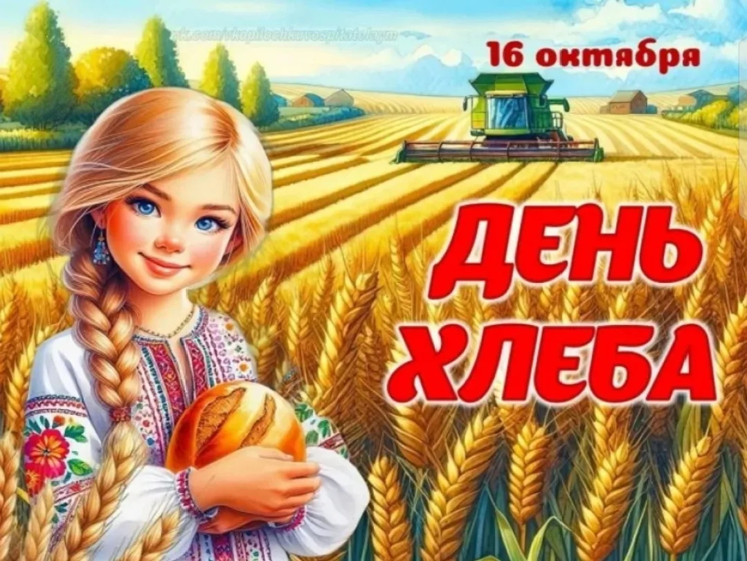 16 октября отмечается Всемирный день хлеба — праздник, который напоминает нам о ценност...