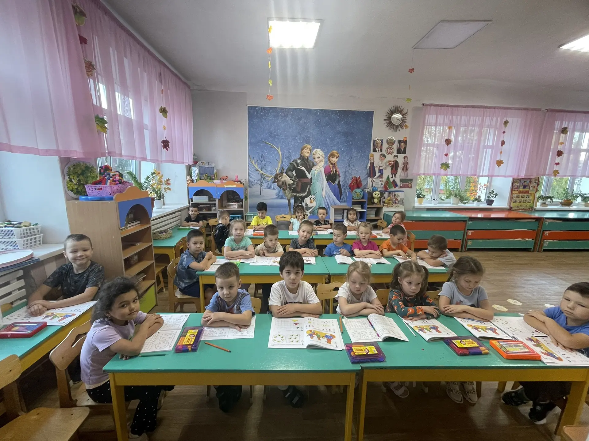 Занятие по математике