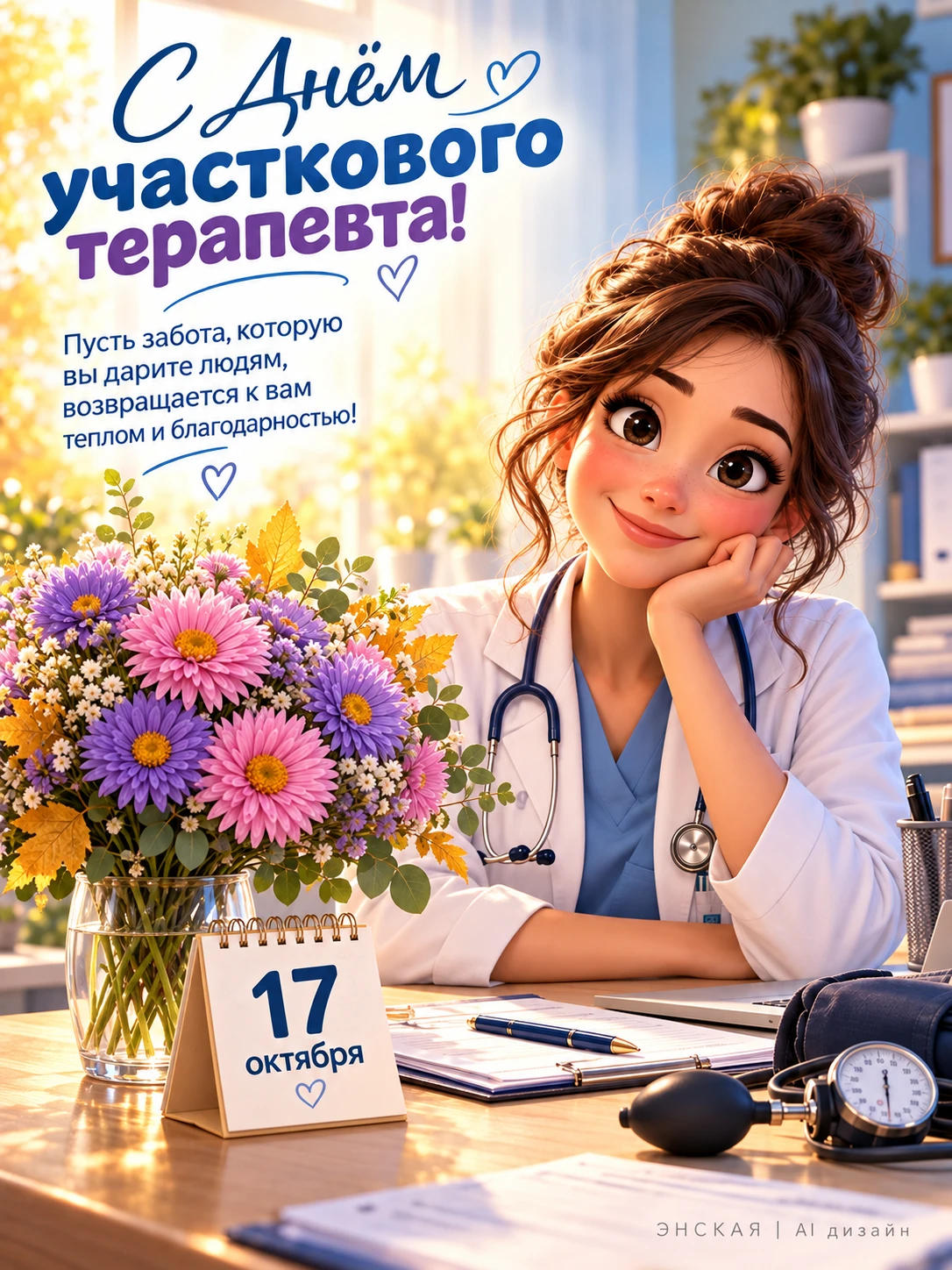 17 октября - День участкового терапевта