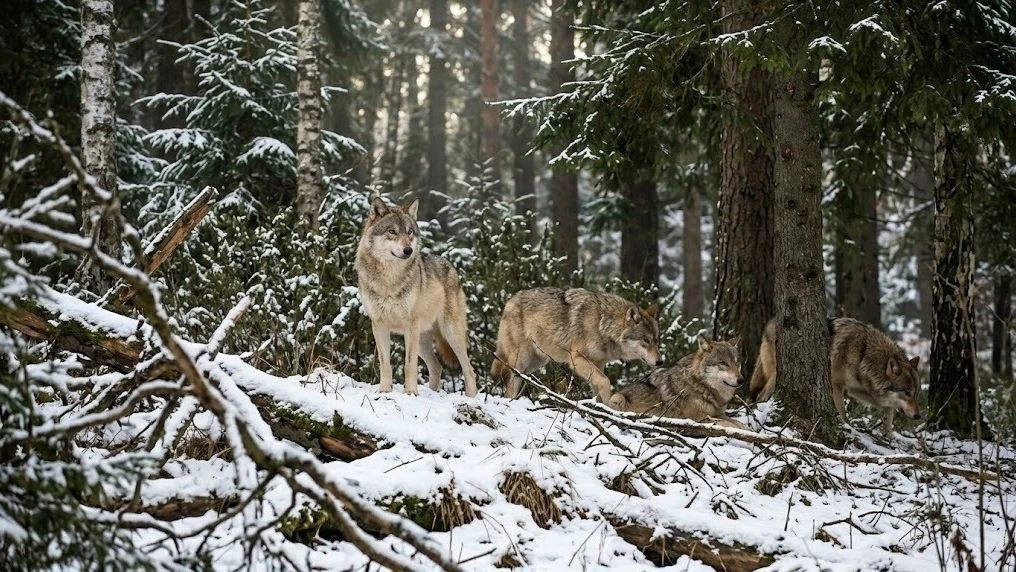 🐺 В Тюменской области волков привлекают собаки и запах шашлыков