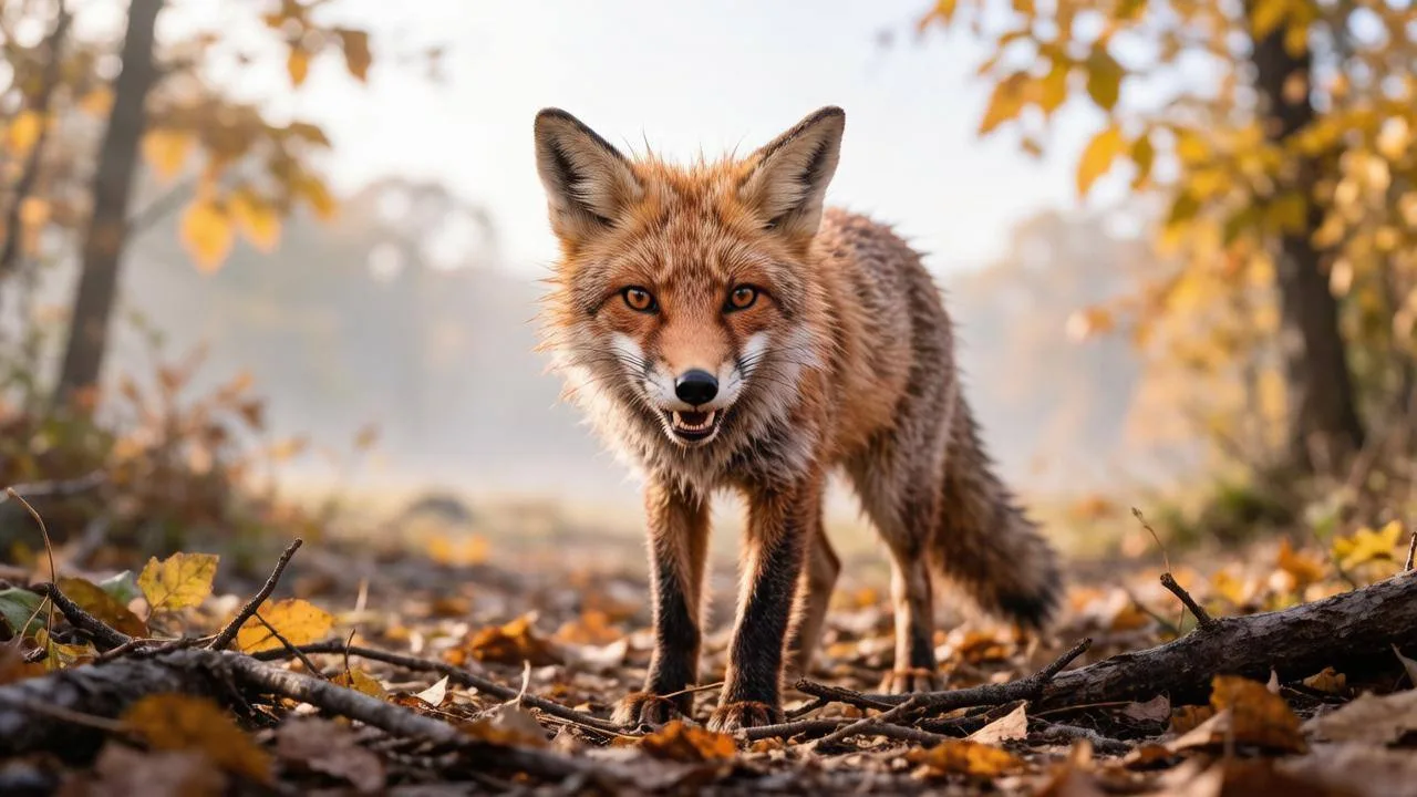 😳🦊Жителей Альметьевска призвали быть осторожными при встрече с лисами