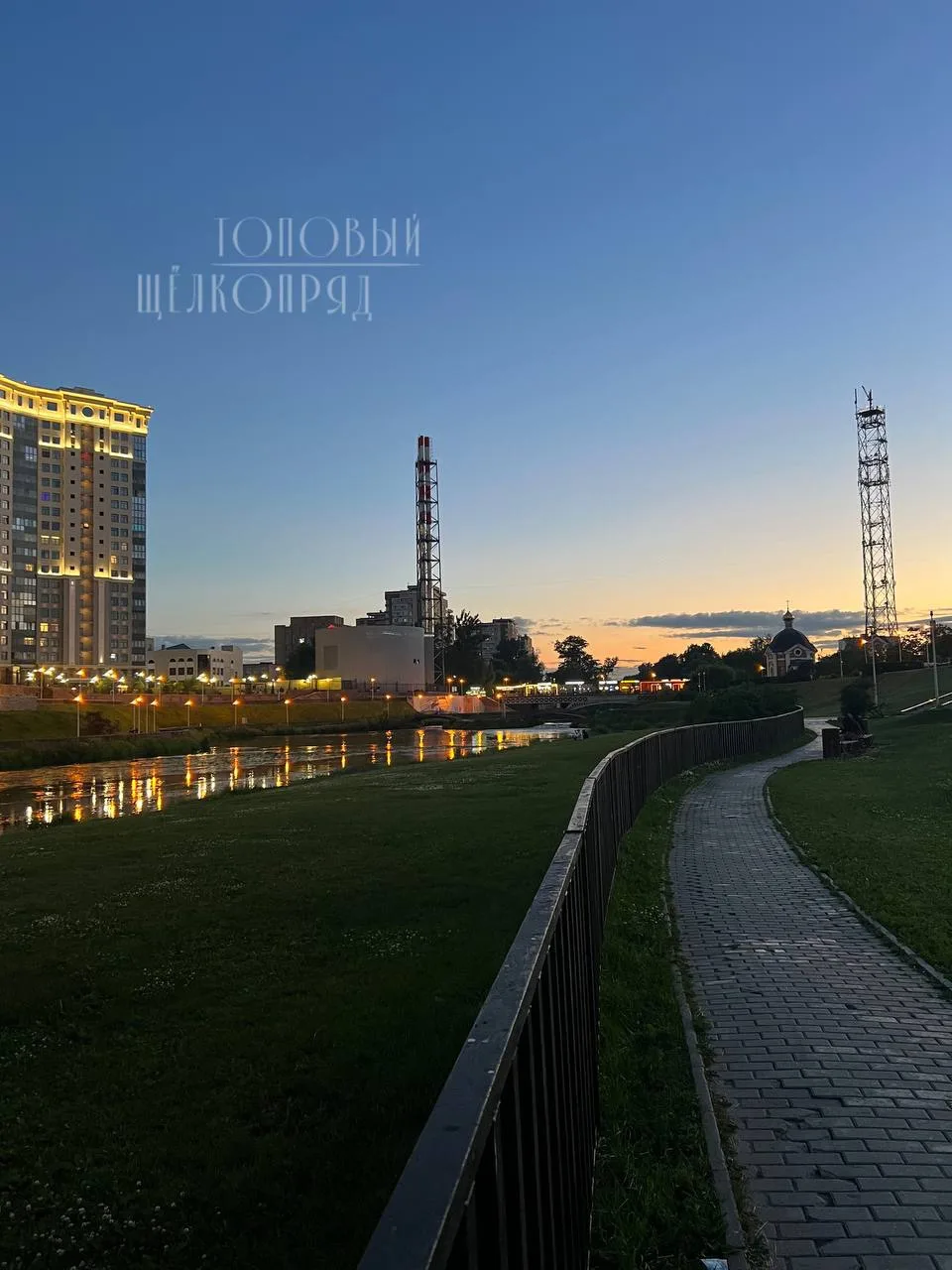 Летние ночи стоят в Подмосковье