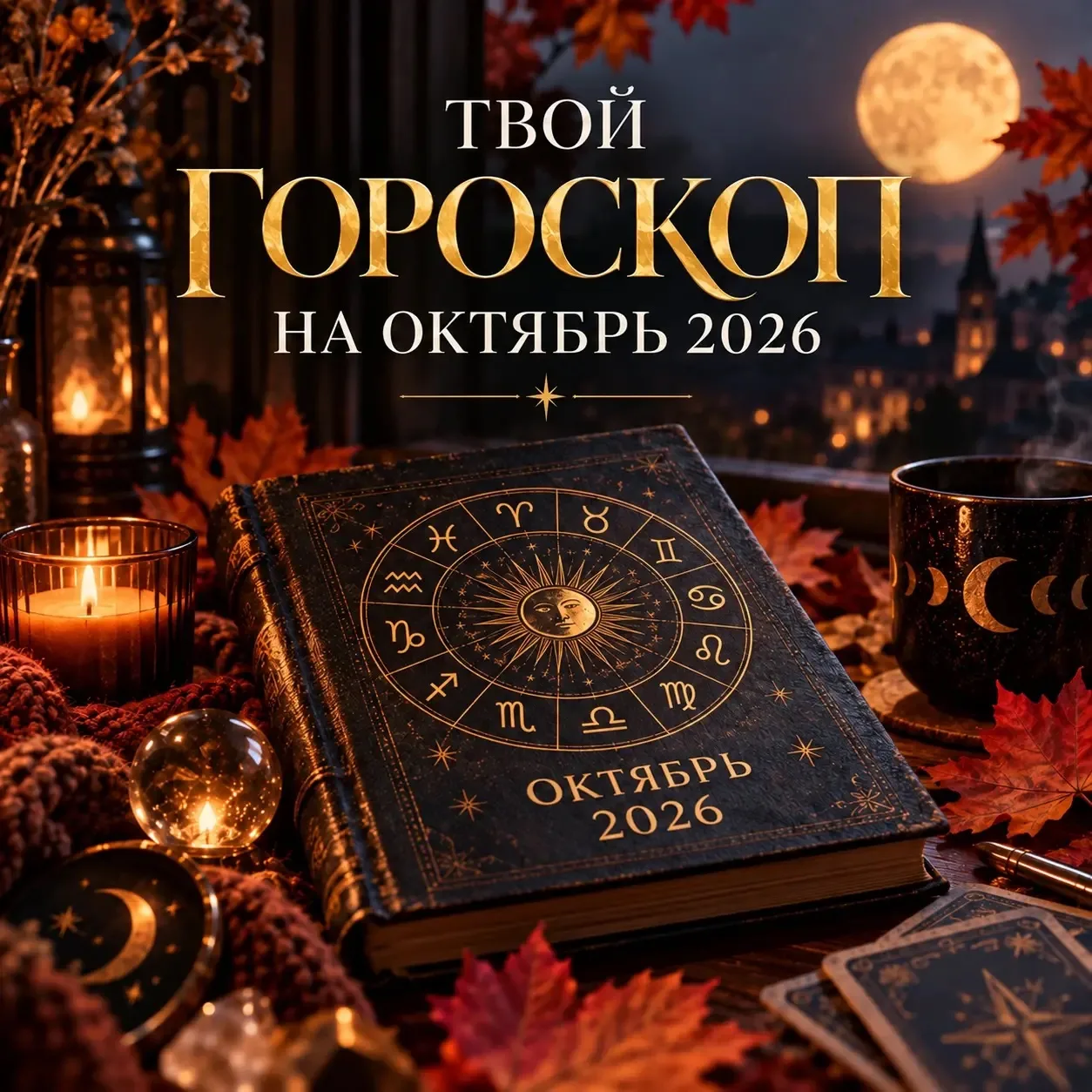 🍁 ТВОЙ ПРОГНОЗ НА ОКТЯБРЬ УЖЕ ГОТОВ