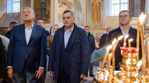 Курский губернатор побывал на престольном празднике в Медвенском районе