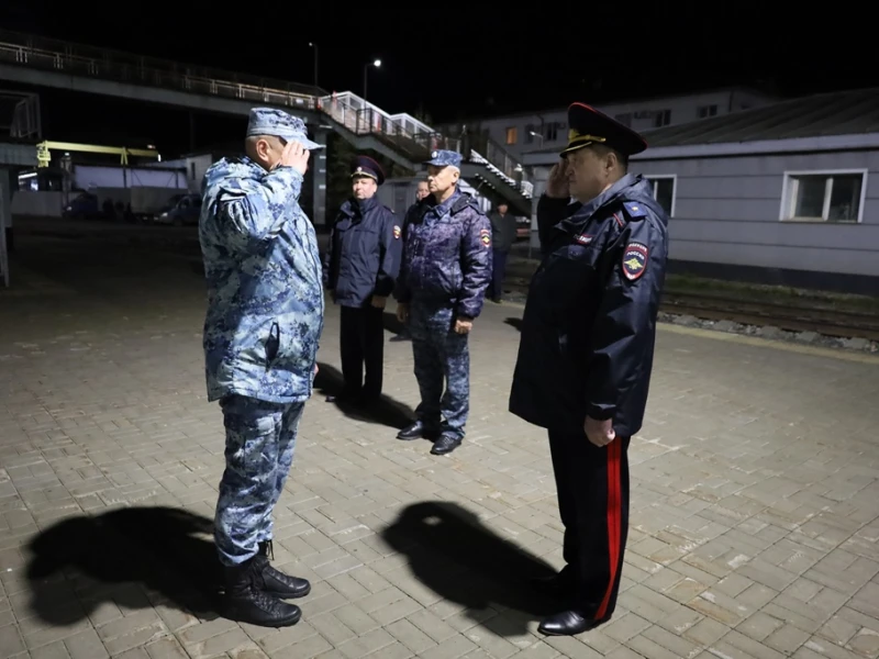 👮‍Сводный отряд кировской полиции вернулся из командировки на Северный Кавказ