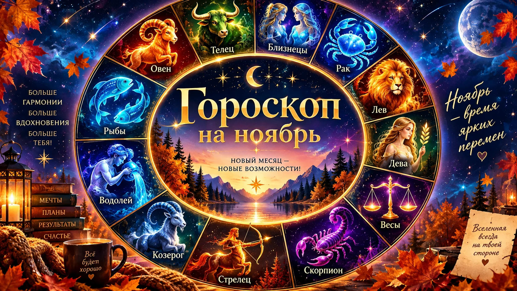 ГОРОСКОП 💫 Близнецы на Ноябрь Ноябрь для Близнецов — это месяц непростой, но честный. ...