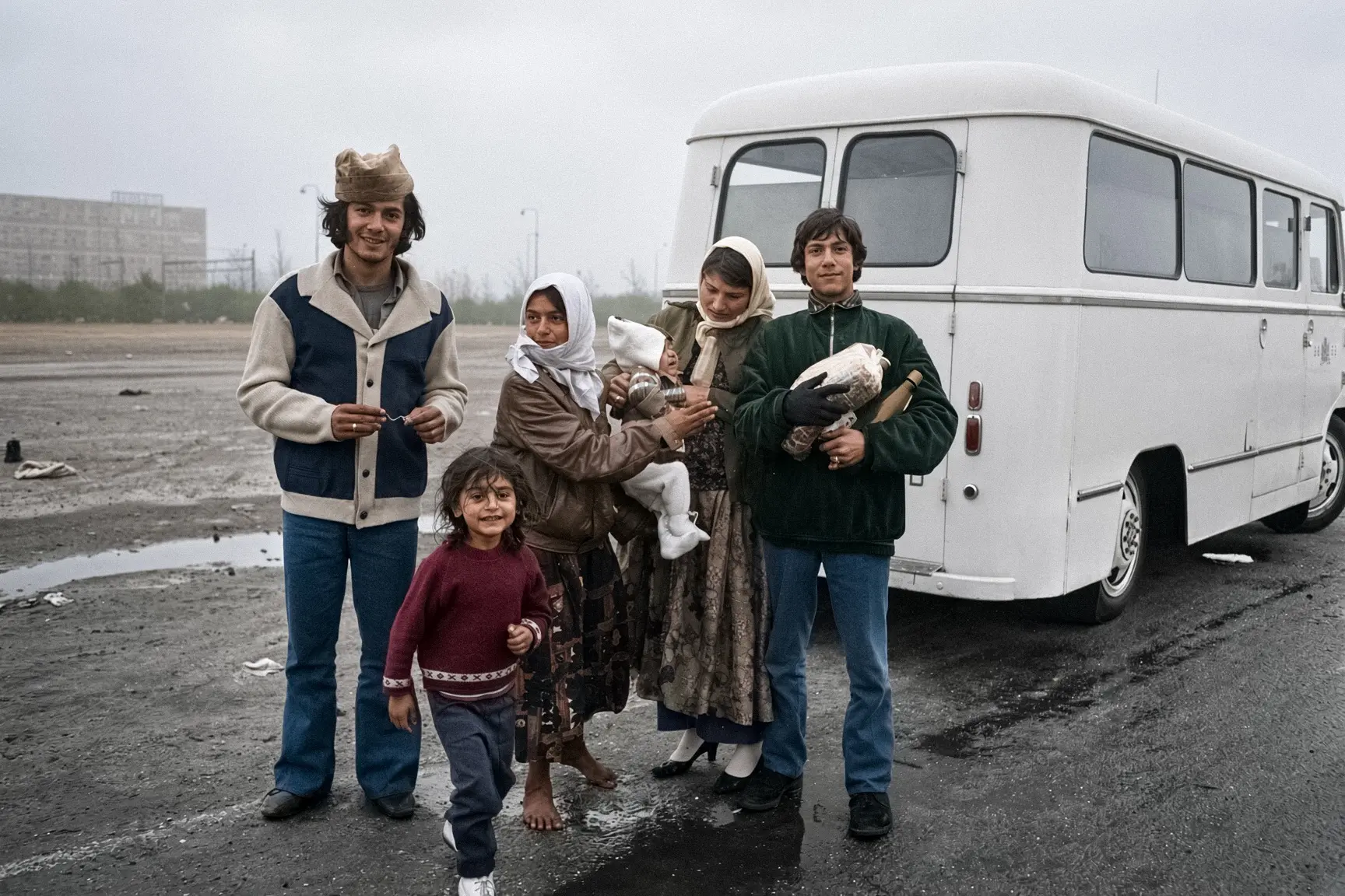 Цыгане из Югославии. Амстердам, 1971 год.