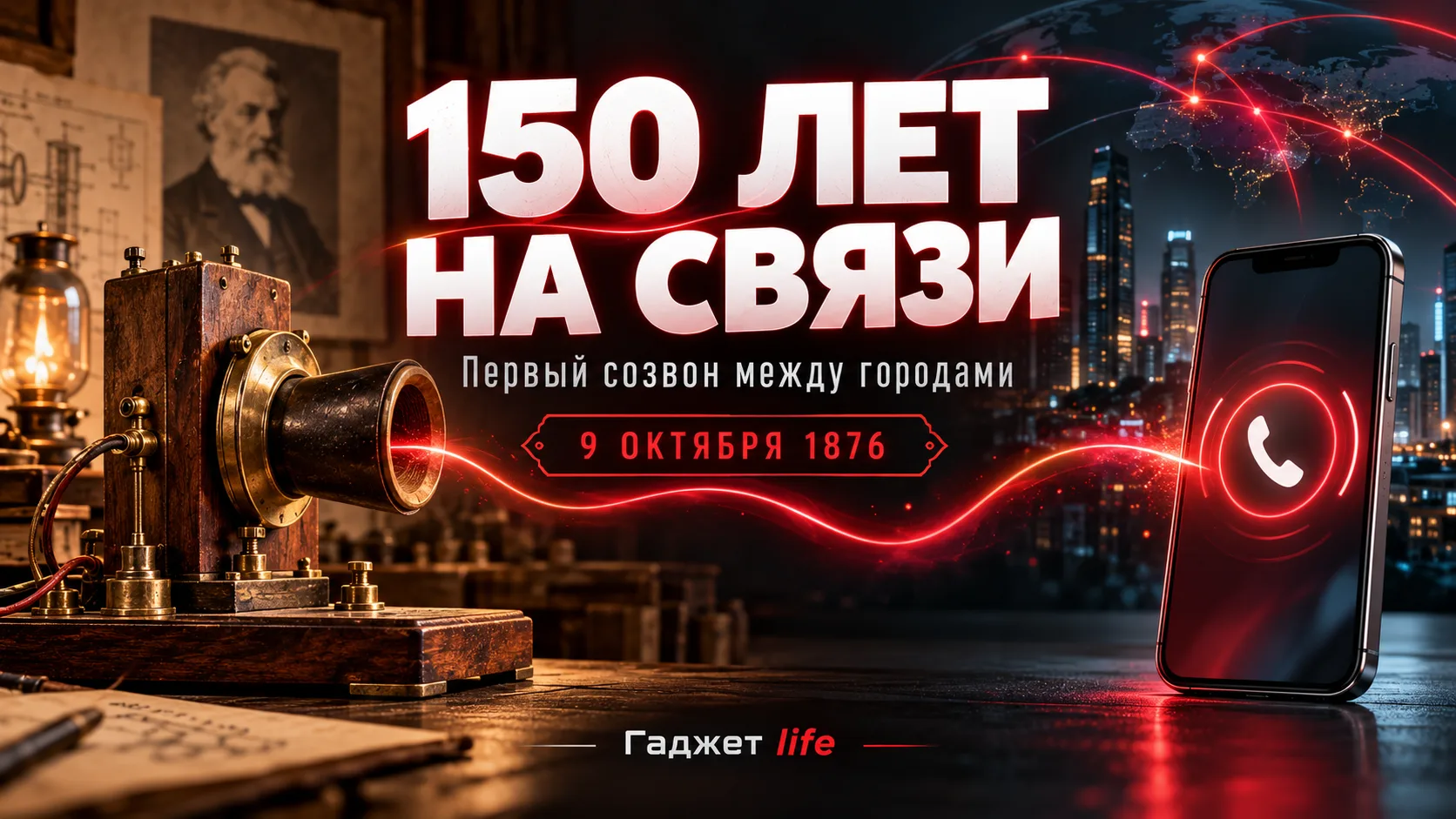 📞 150 лет на связи — первый созвон между городами!