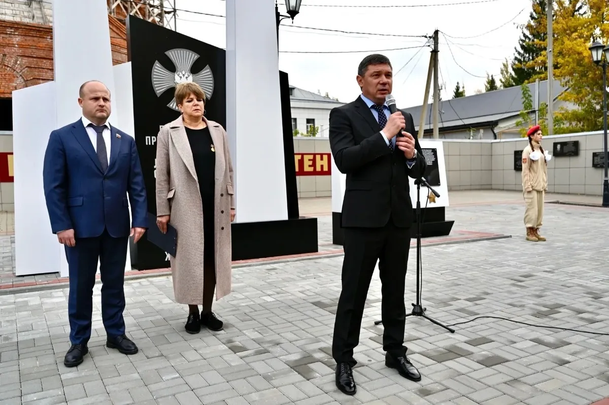 📌  Сегодня в рабочем поселке Знаменка состоялось открытие мемориала погибшим при испол...