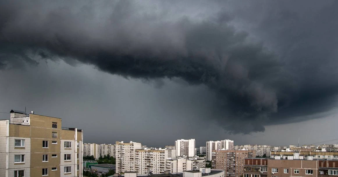 ⛈ Дожди и сильный ветер до 15 м/с сегодня накроют московский регион, — синоптики.