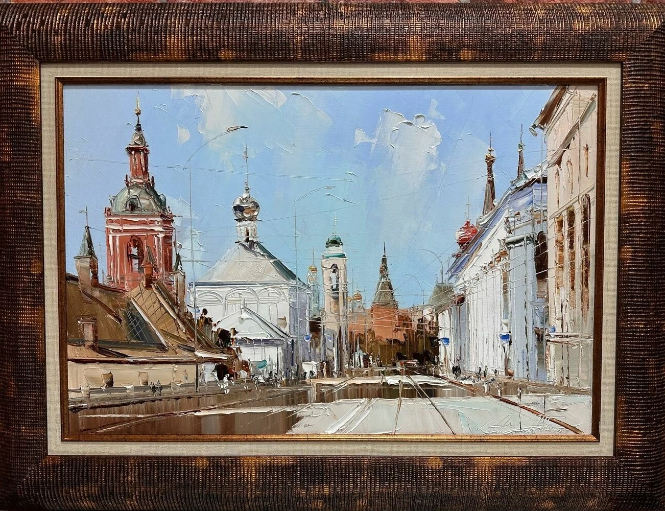 Прекрасная картина "Варварка"