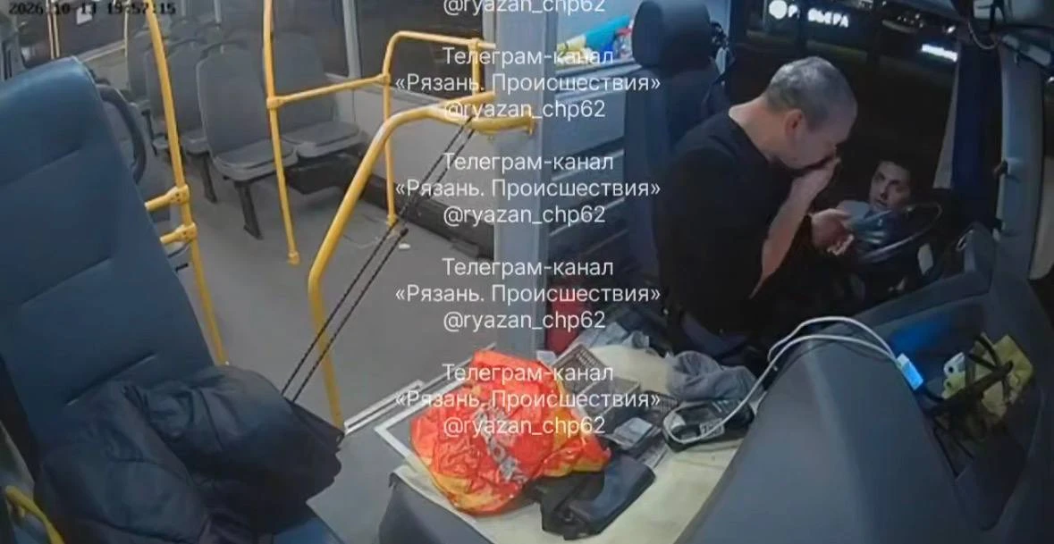 В Рязани водитель автобуса напал на коллегу из-за графика движения