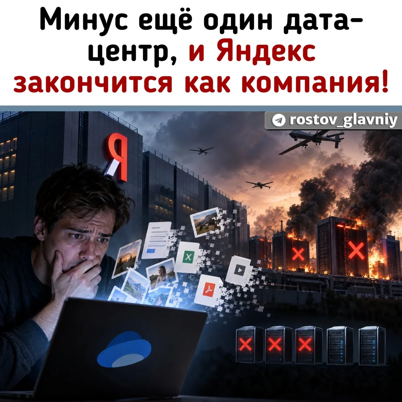 🖥 Минус ещё один дата-центр, и Яндекс закончится как компания!