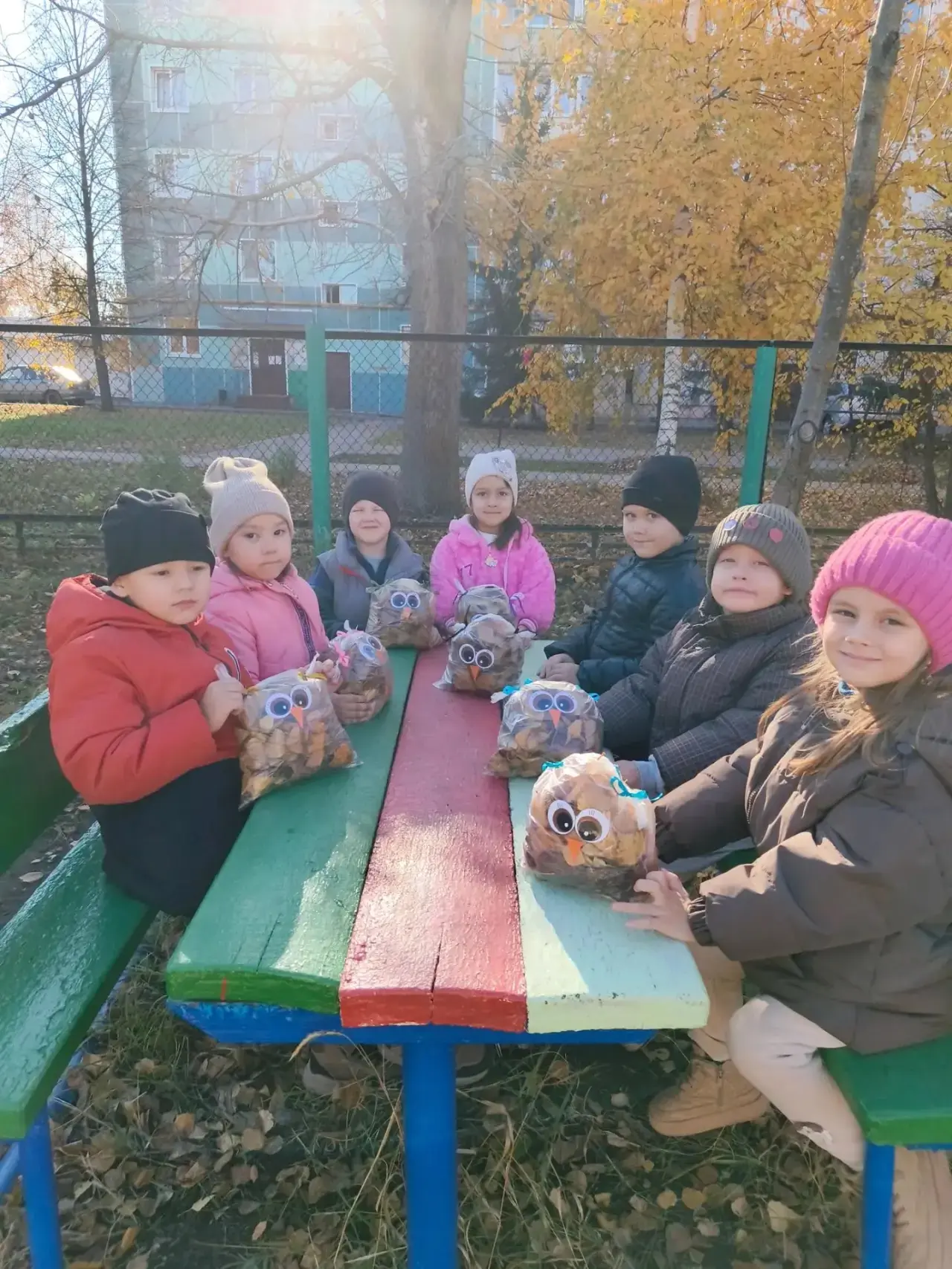 Поделка «Осенняя сова»