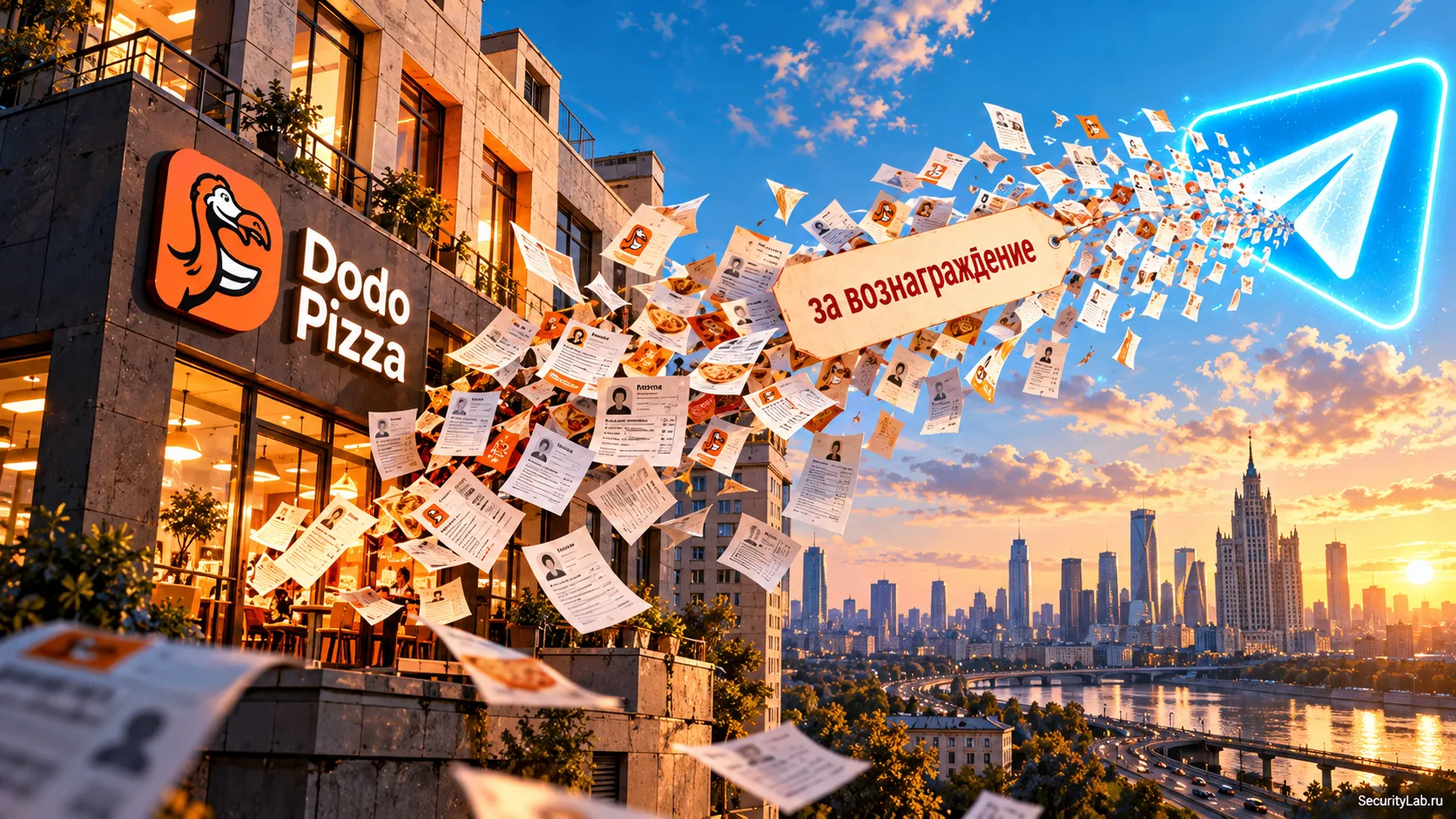 Взломали, продали, понесли в Telegram: новые детали атаки на Dodo Pizza