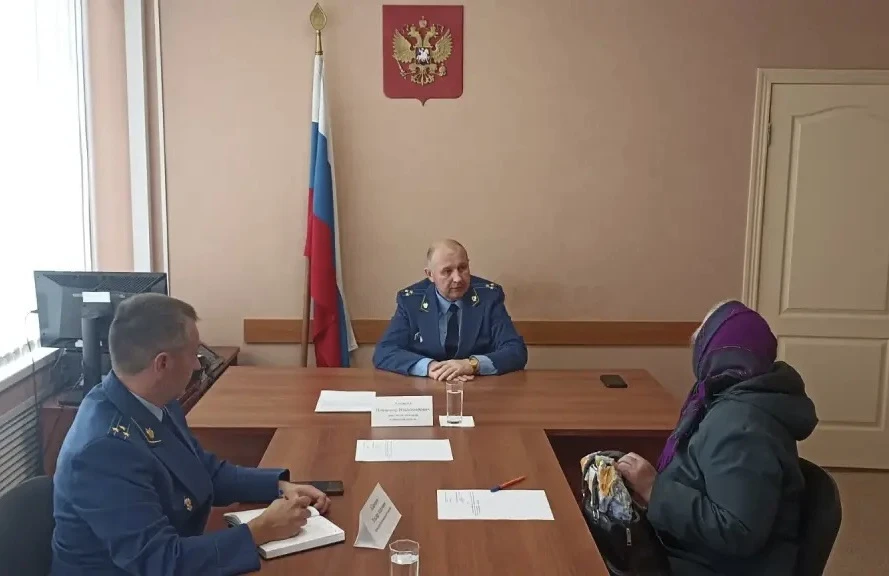 🔹Заместитель прокурора Курганской области Владимир Аникеев в ходе рабочего визита в Ку...