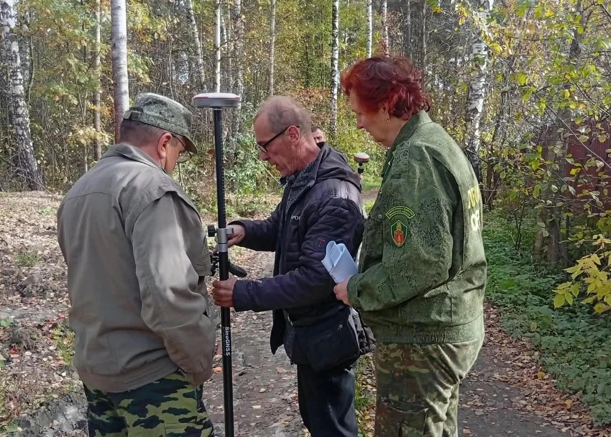 🌲 В Орехово-Зуевском лесничестве осмотрели участок для строительства газопровода