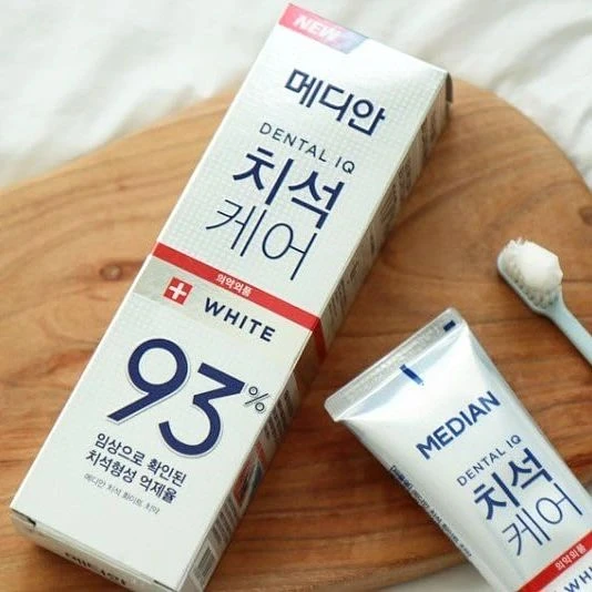 🌟Отбеливающая зубная паста с цеолитом Median Dental IQ 93% White