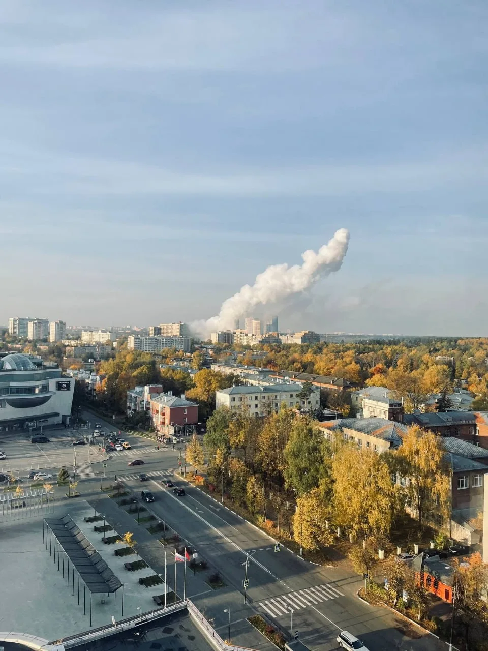 🔥 В Ивантеевке сегодня утром загорелась мусорка