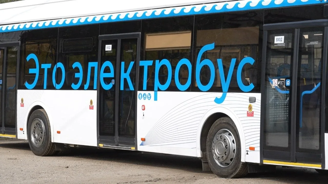 В Махачкале протестировали новый электробус.