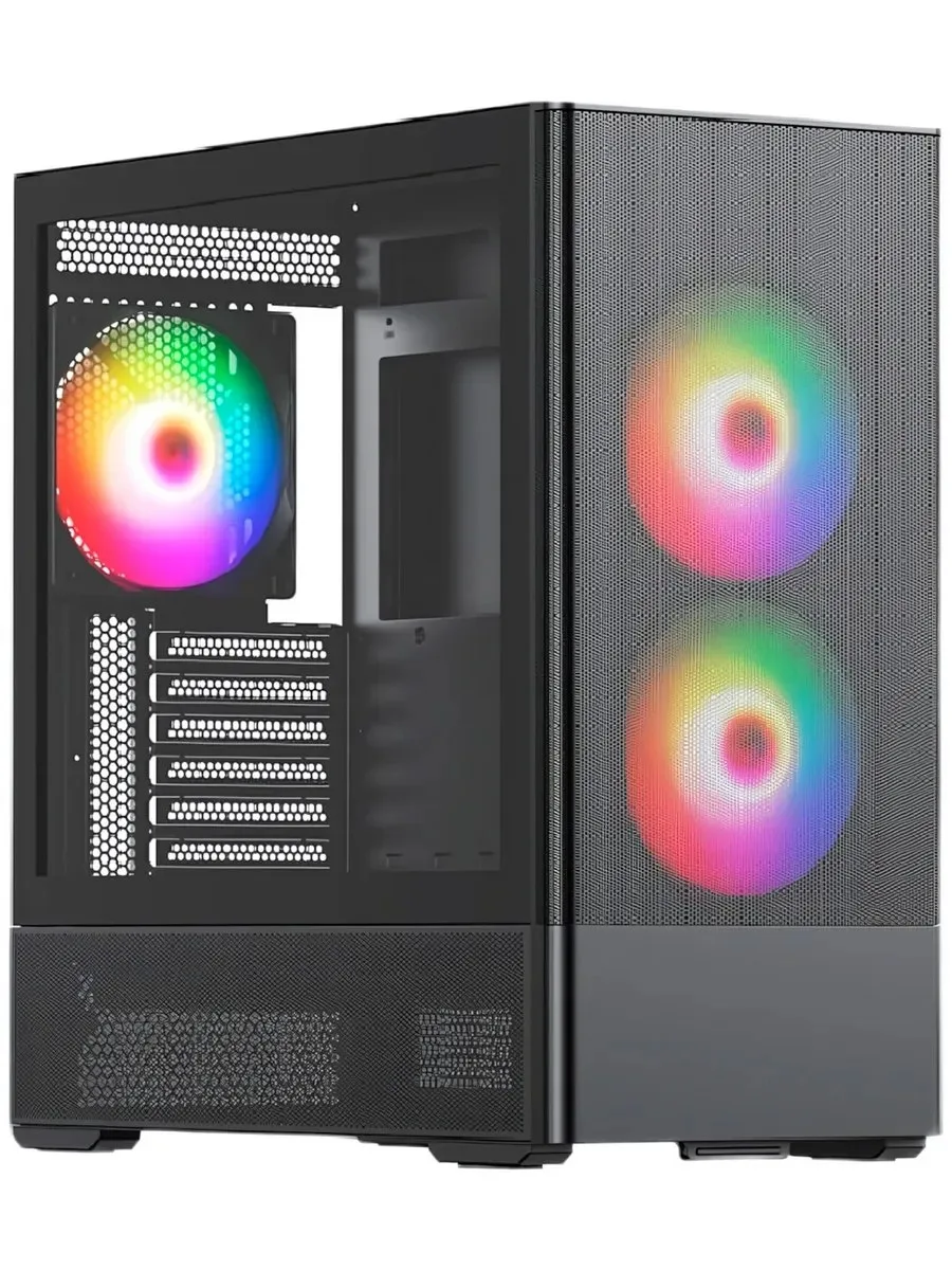 🛍 Компьютерный корпус M712 Black ARGB HSPD