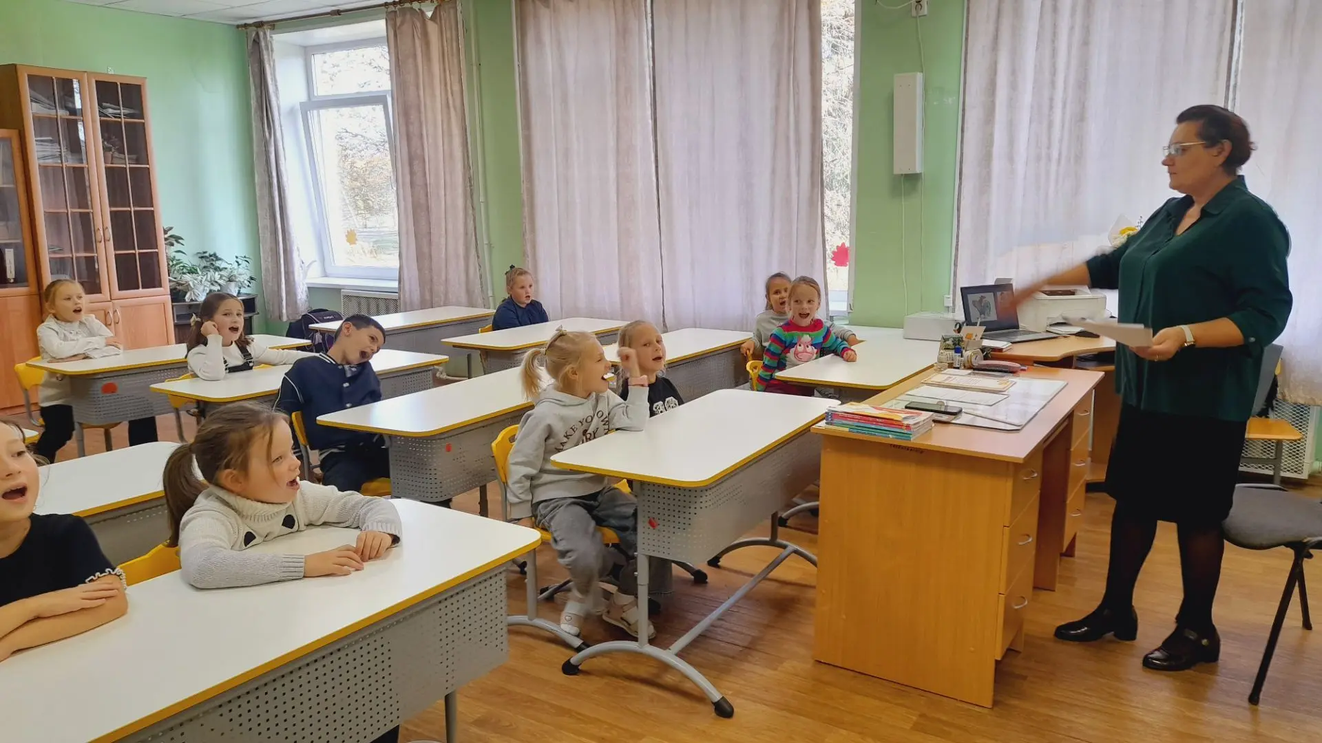 8 октября в 1-ом классе Кусинской школы прошёл праздник "Посвящение в первоклассники"🍁...
