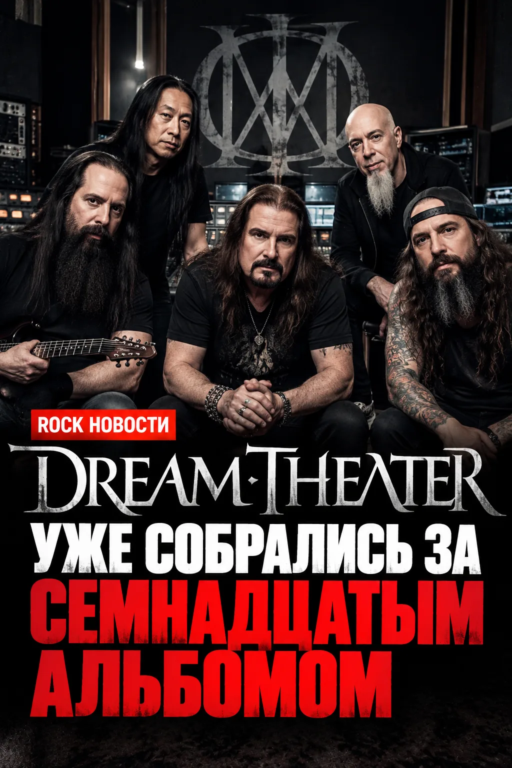 DREAM THEATER УЖЕ СОБРАЛИСЬ ЗА СЕМНАДЦАТЫМ АЛЬБОМОМ