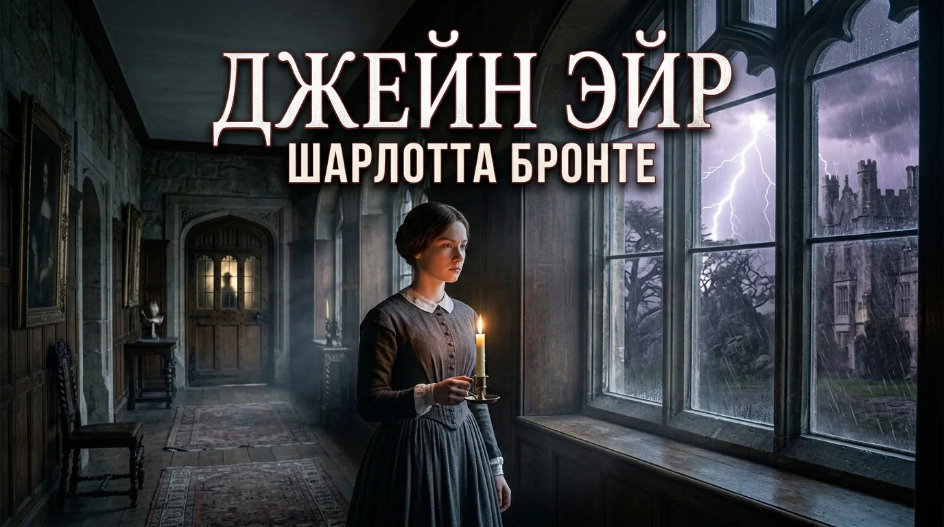 40.	«Джейн Эйр» — Шарлотта Бронте