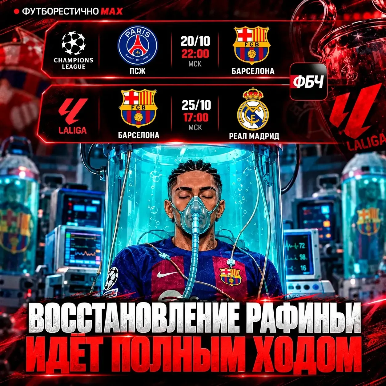 🚑 РАФИНЬЯ ВОССТАНОВИТСЯ К ТОПАМ