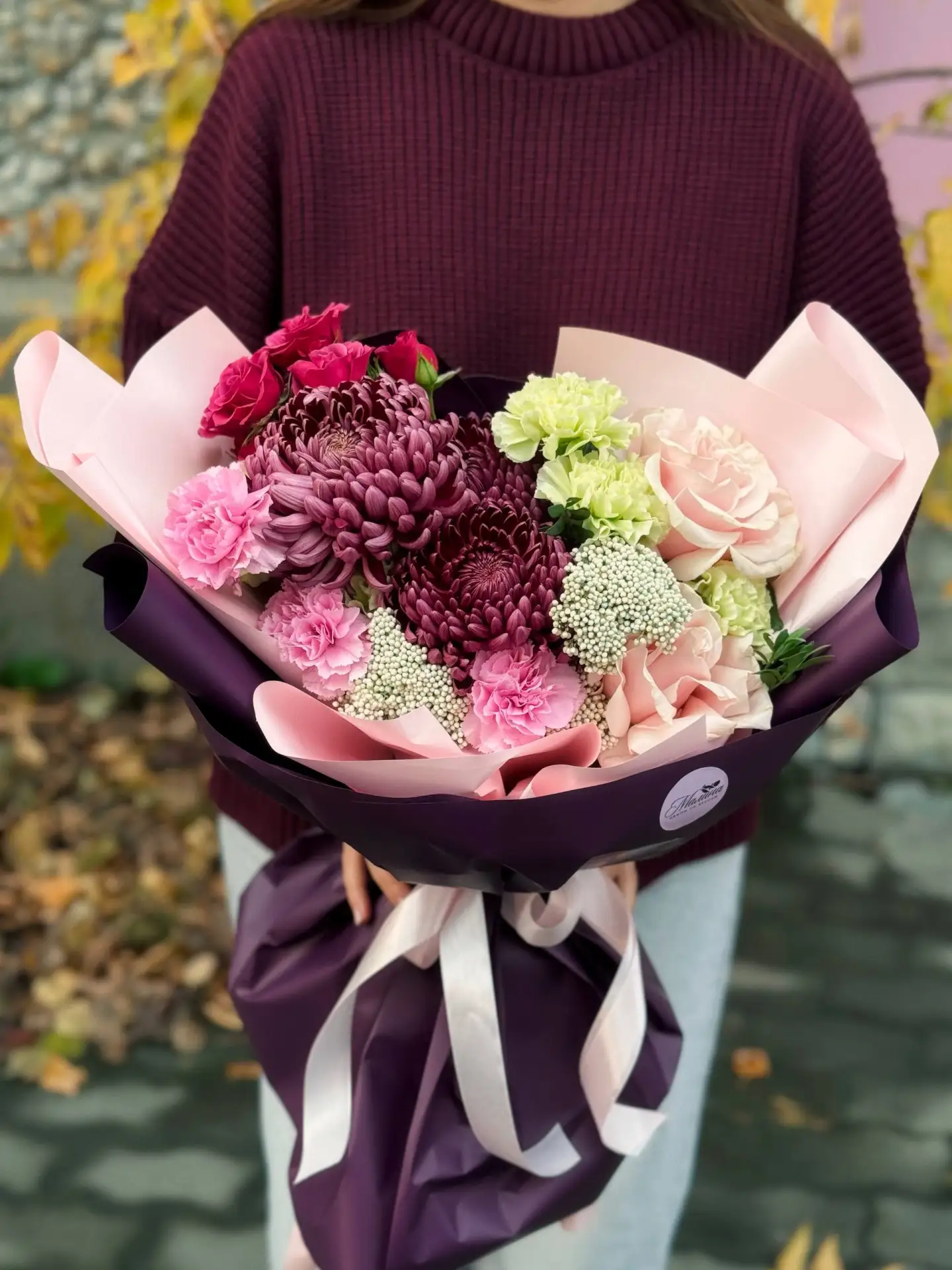 Посмотрите, какие интересные букетики с витрины Крауля 8 🌸
