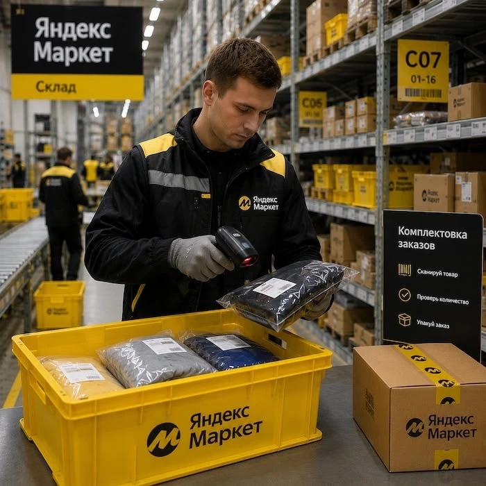⚡️ ВАХТА НА СКЛАДЕ Яндекс Маркета в СОФЬИНО (Московская область).
