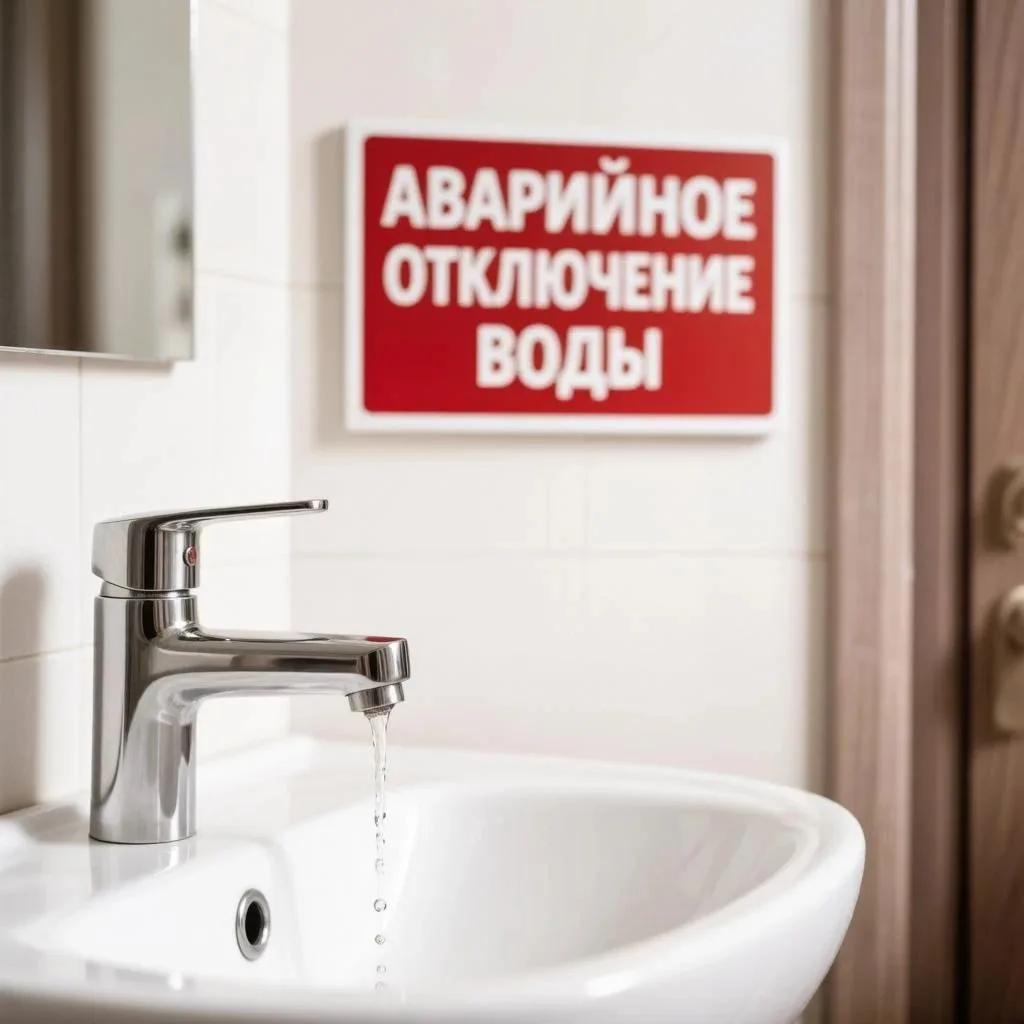 Аварийное отключение водоснабжения