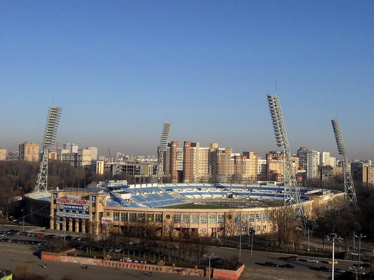 💙 Стадион Динамо в 2008-м году. Знал ли кто-то тогда, что он превратится в большого си...