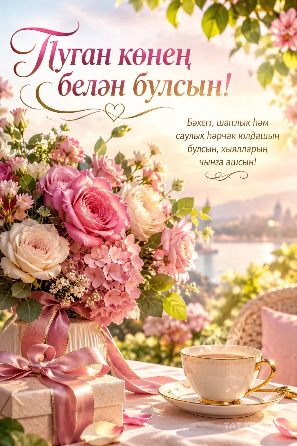 👍 Туган конен белэн