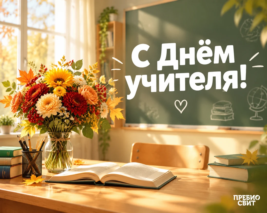 С Днём учителя! 📚