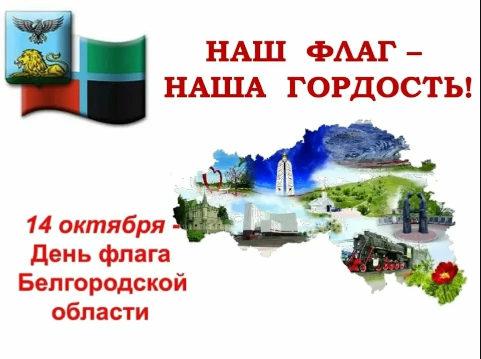 День флага Белгородской области — повод сказать «люблю» своему краю!