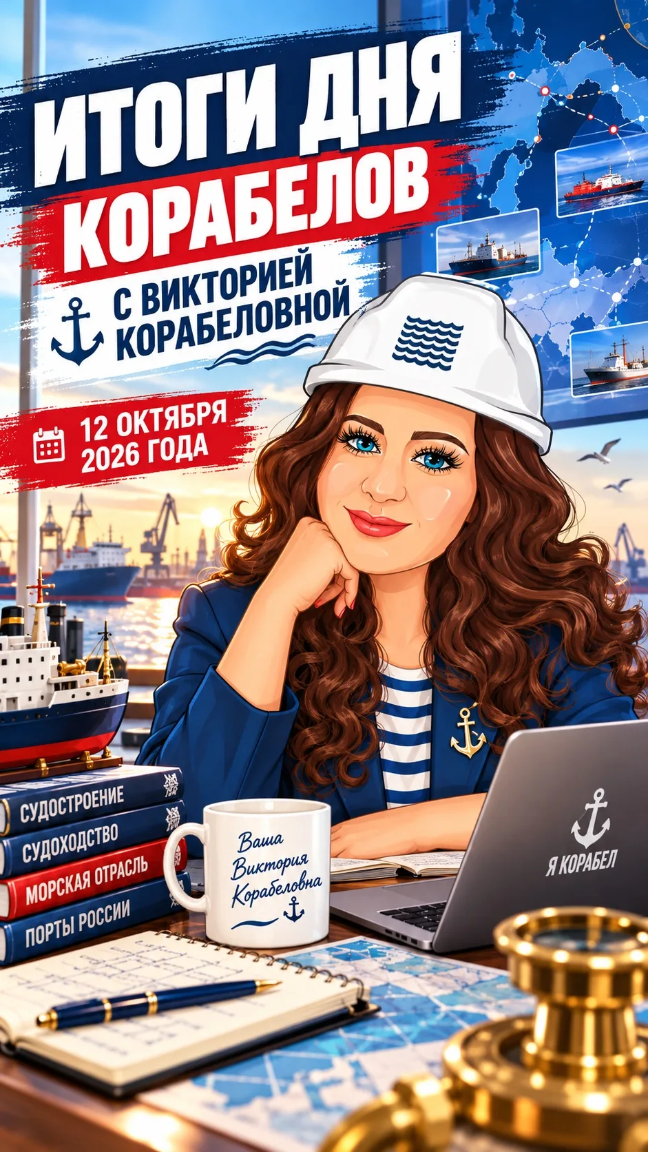 ⚓ ИТОГИ ДНЯ С ВИКТОРИЕЙ КОРАБЕЛОВНОЙ