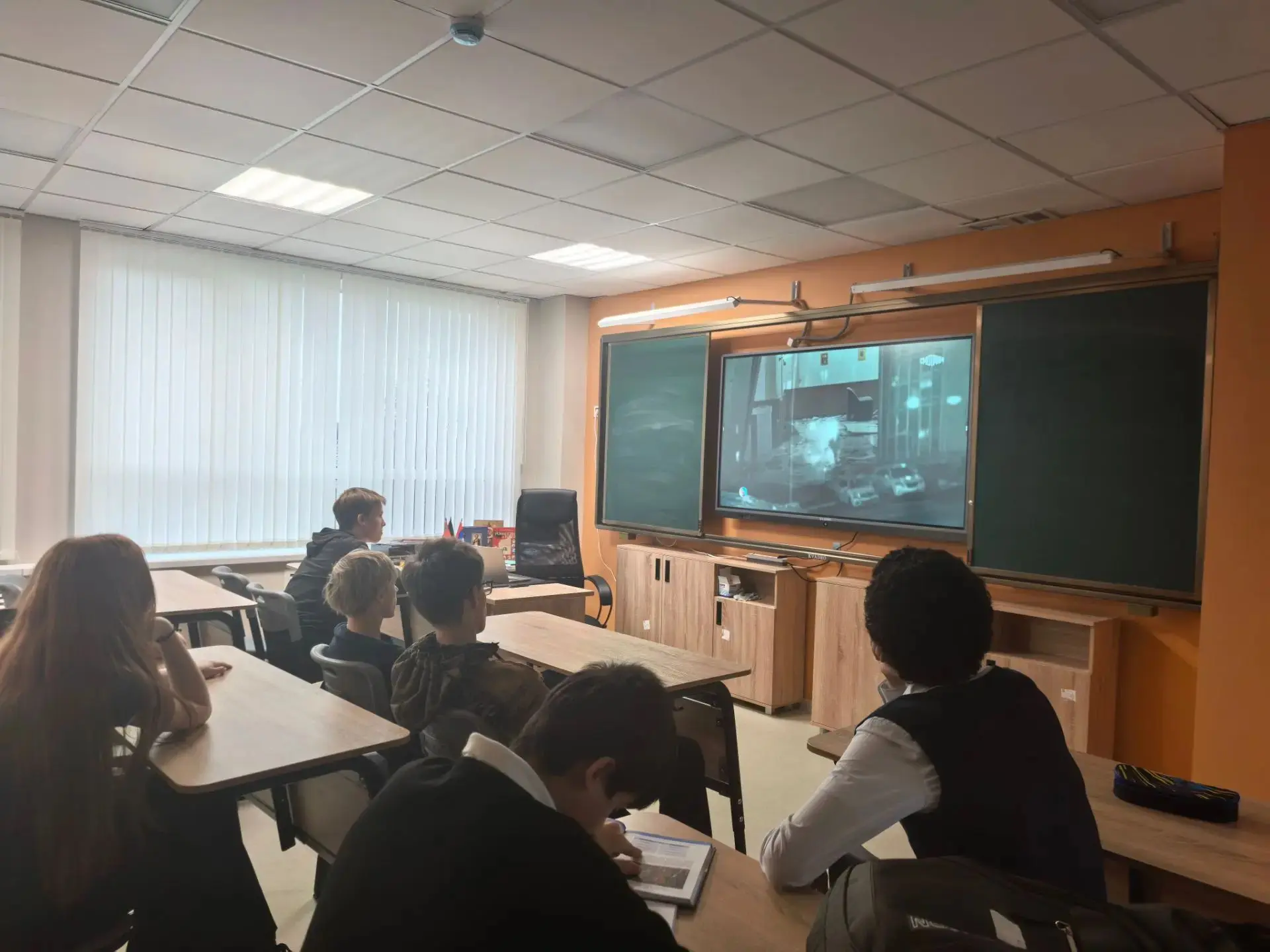 Важное занятие прошло в нашей школе! 📣