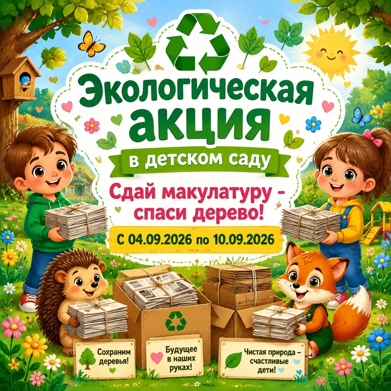 ♻️СБОР МАКУЛАТУРЫ