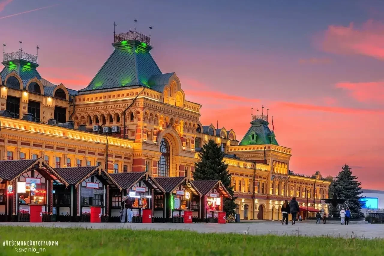 Ярмарка на закате 📸