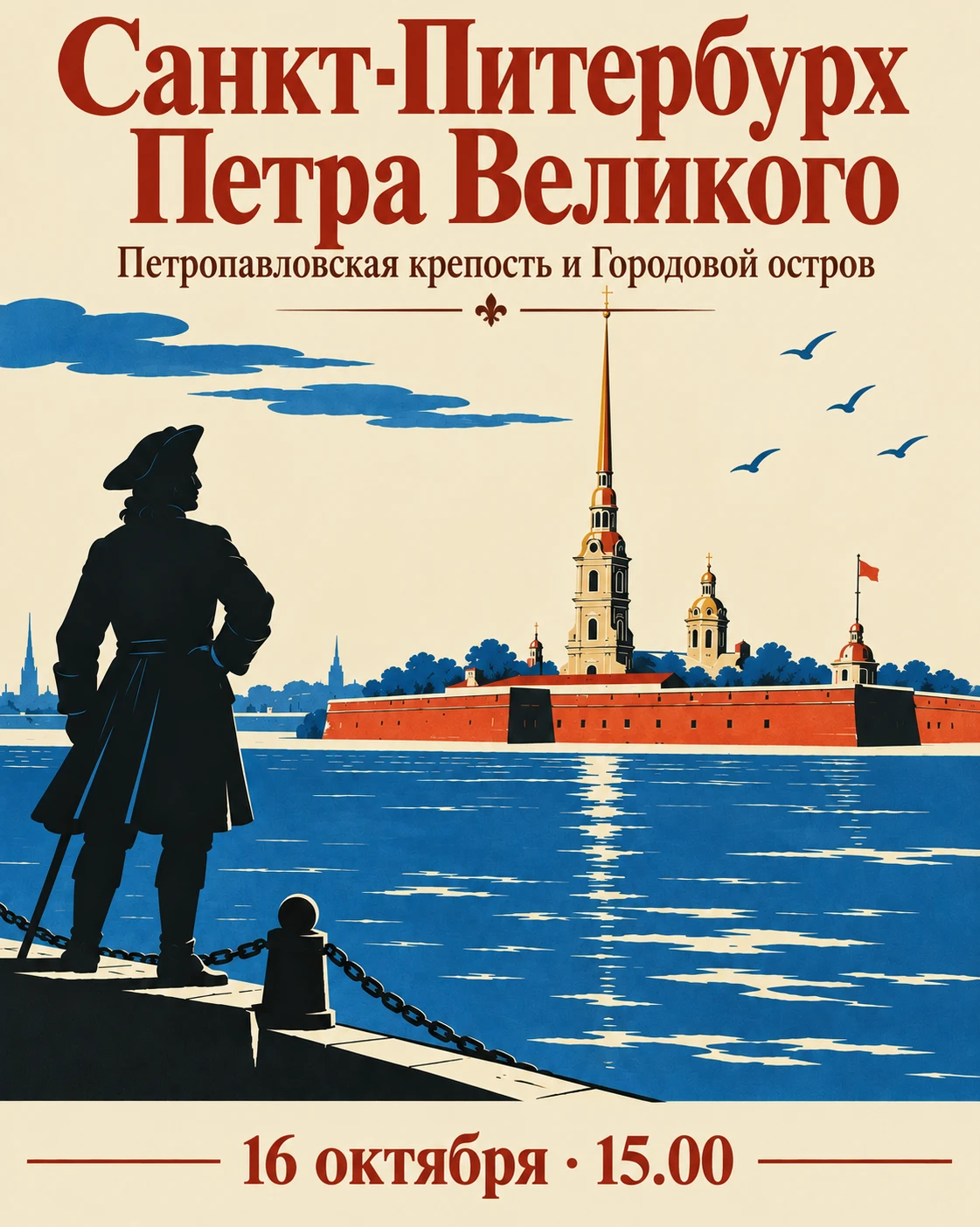«Санкт-Питербурх Петра Великого» (Петропавловская крепость и Городовой остров)