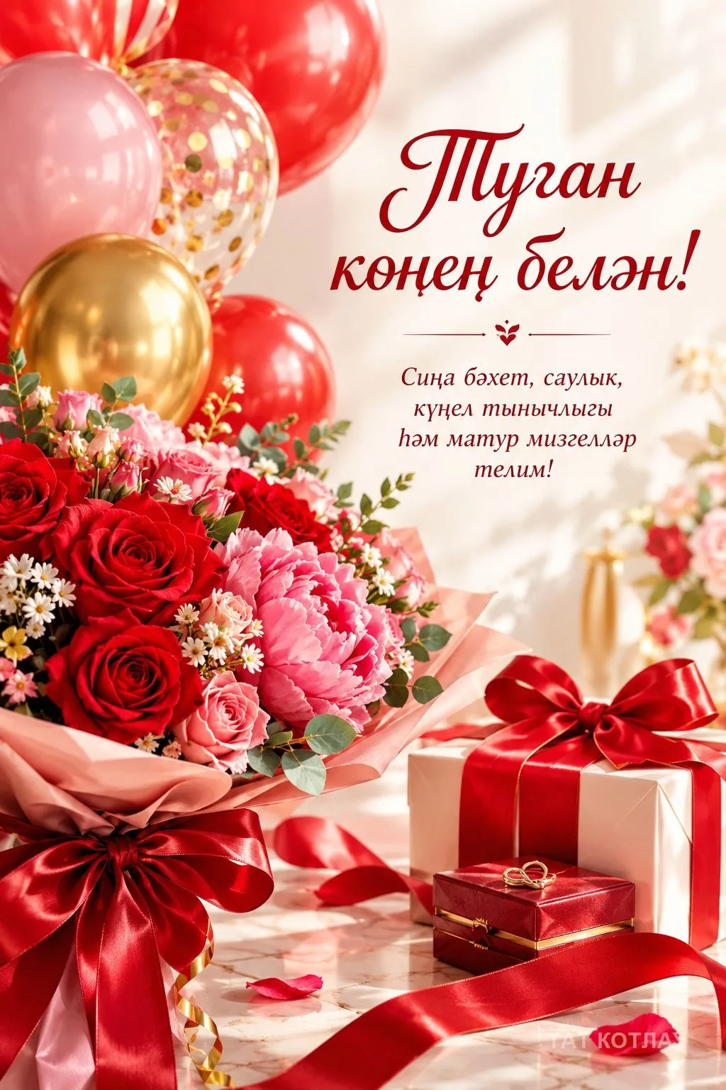 👍 Туган конен белэн