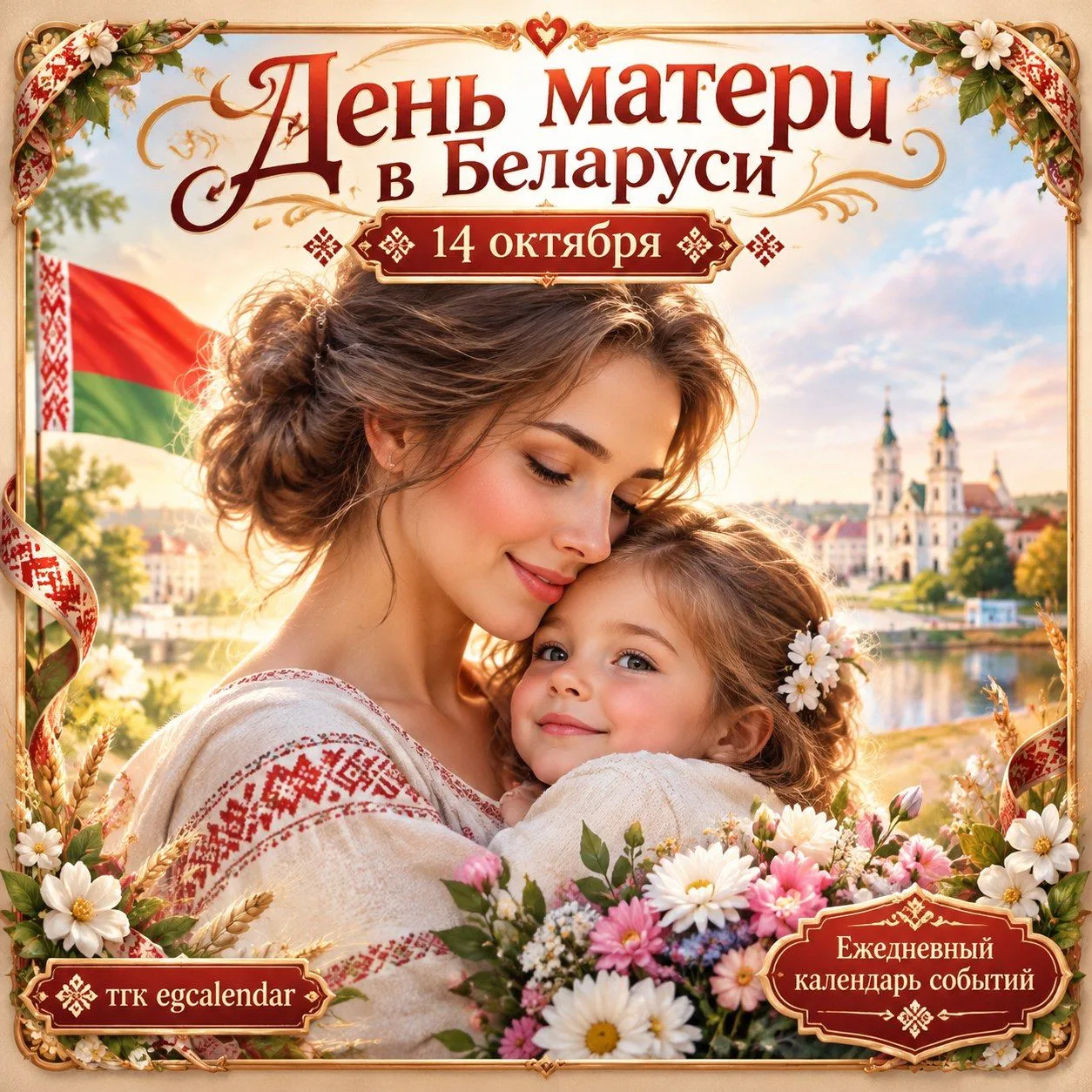 В Беларуси День матери официально празднуется 14 октября. Завтра вся страна будет поздр...