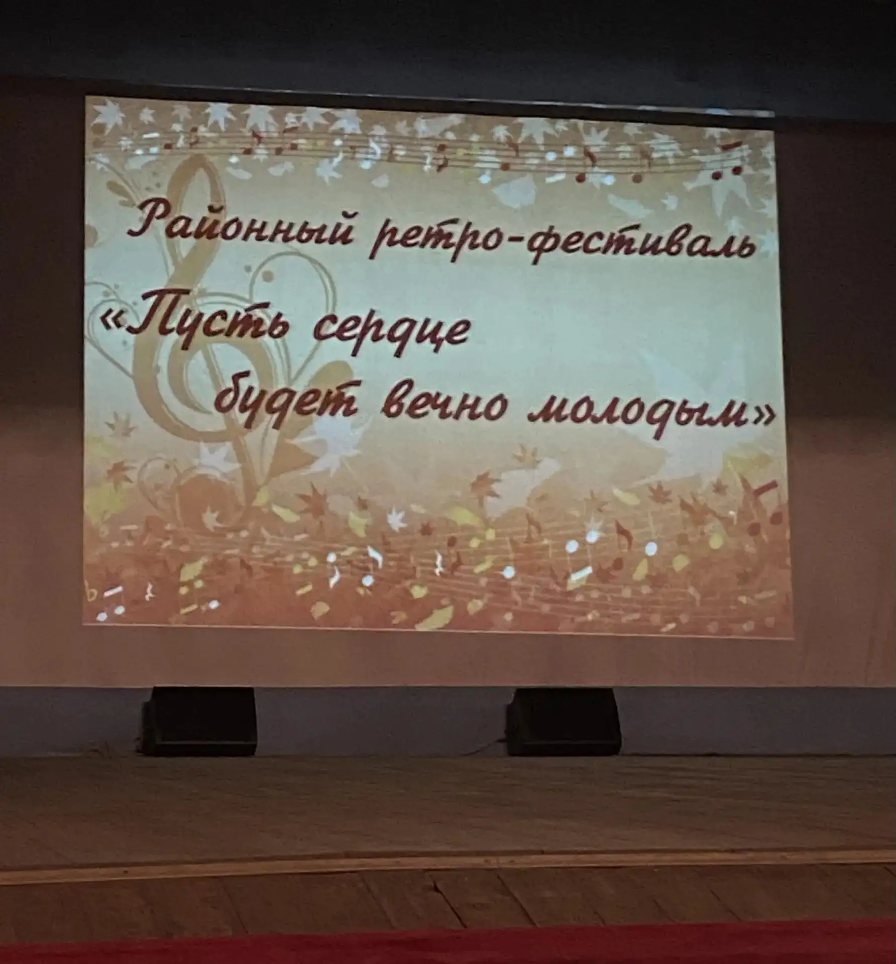 Состоялся районный фестиваль творчества пожилых людей  «Пусть сердце будет вечно молодым!»