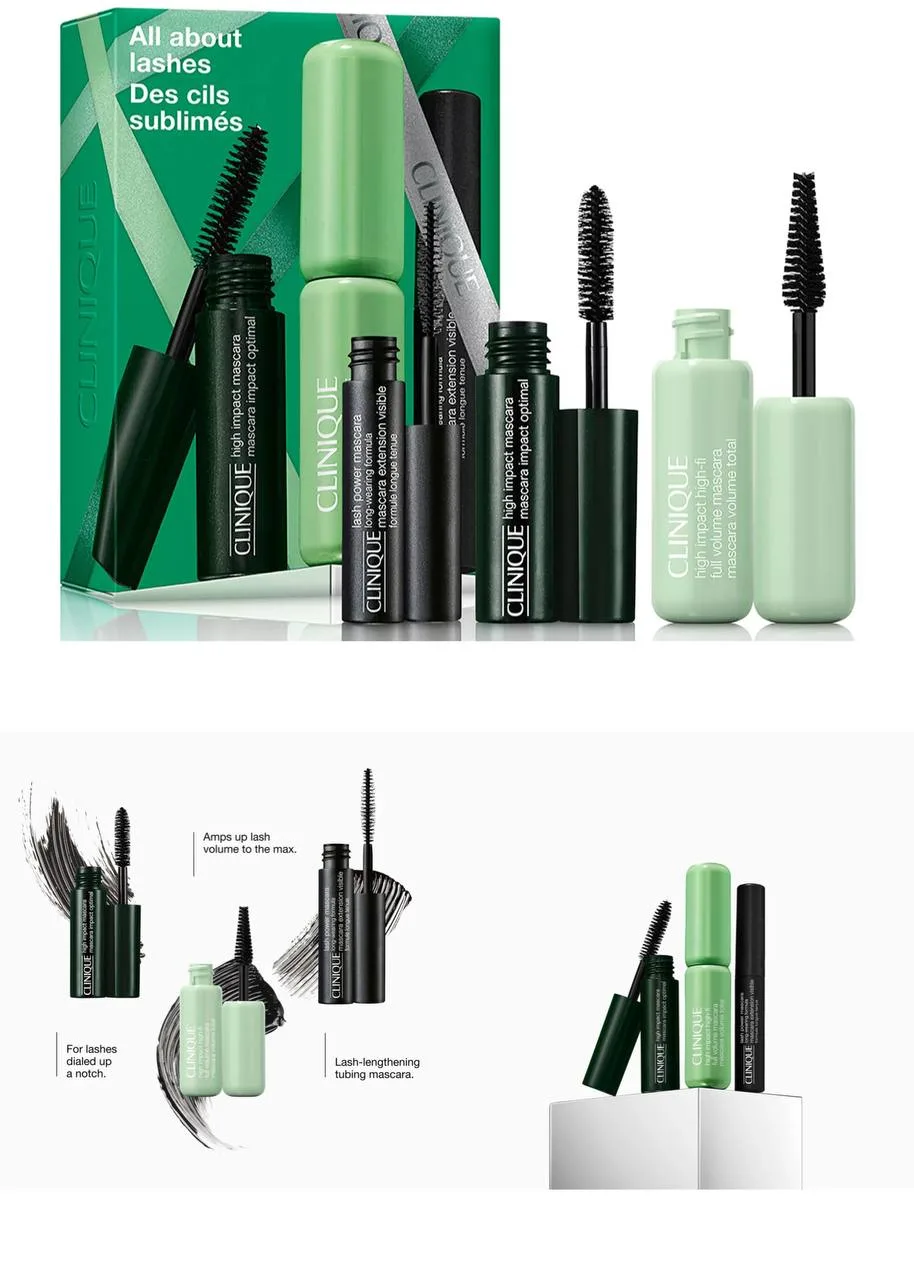 💓Clinique Подарочный набор туши для ресниц All About Lashes